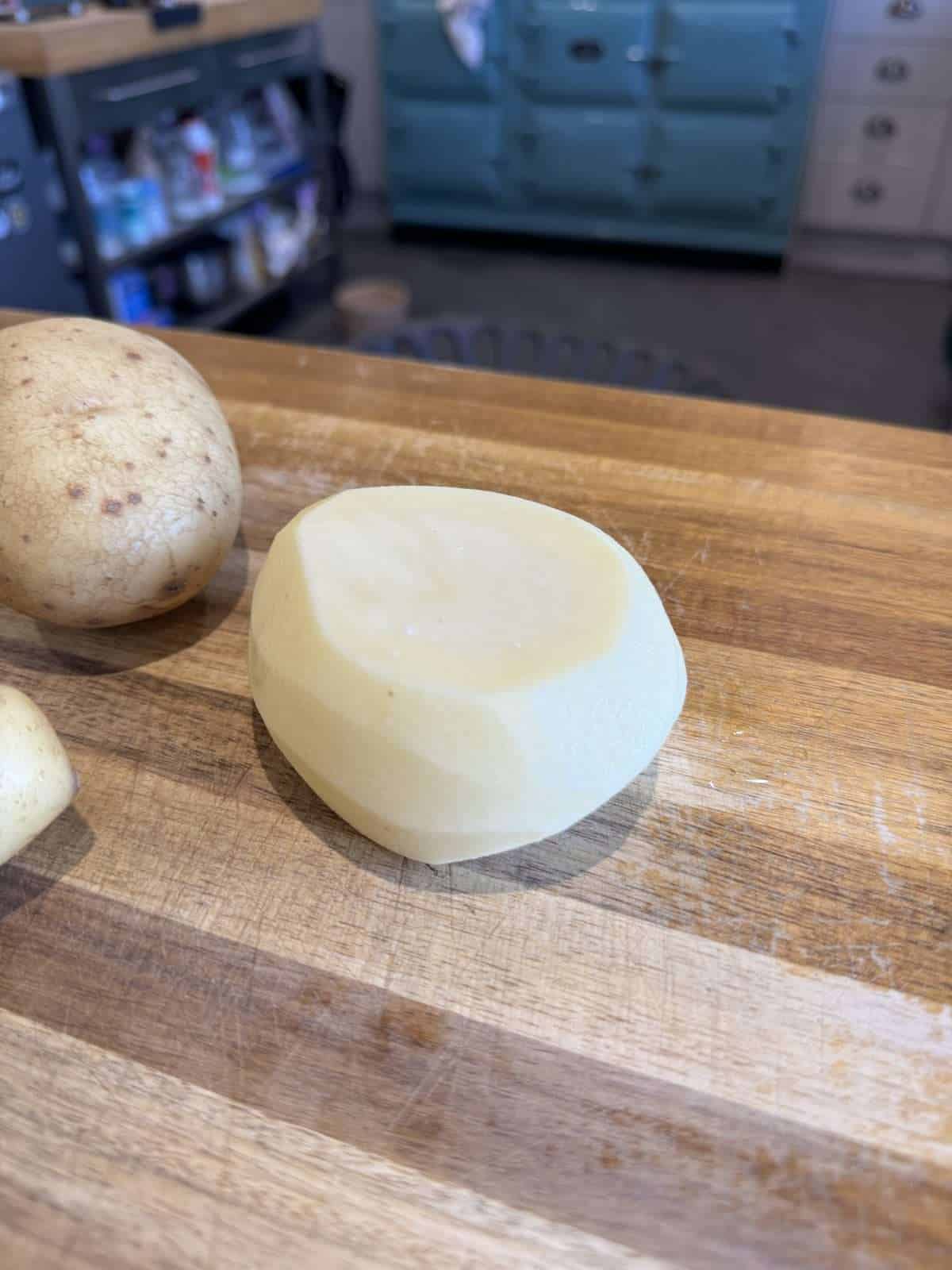 sides trimmed for fondant