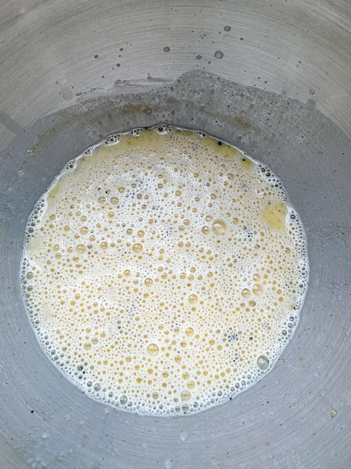 tempered egg yolks for custard