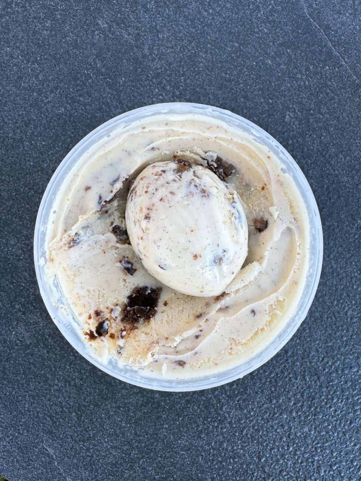 Christmas pudding ice cream scoop