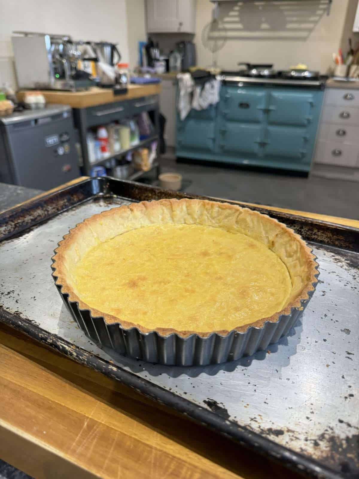 blind baked & trimmed tart case