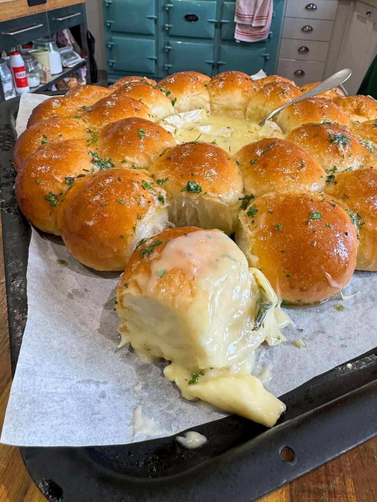 cheesy dough balls