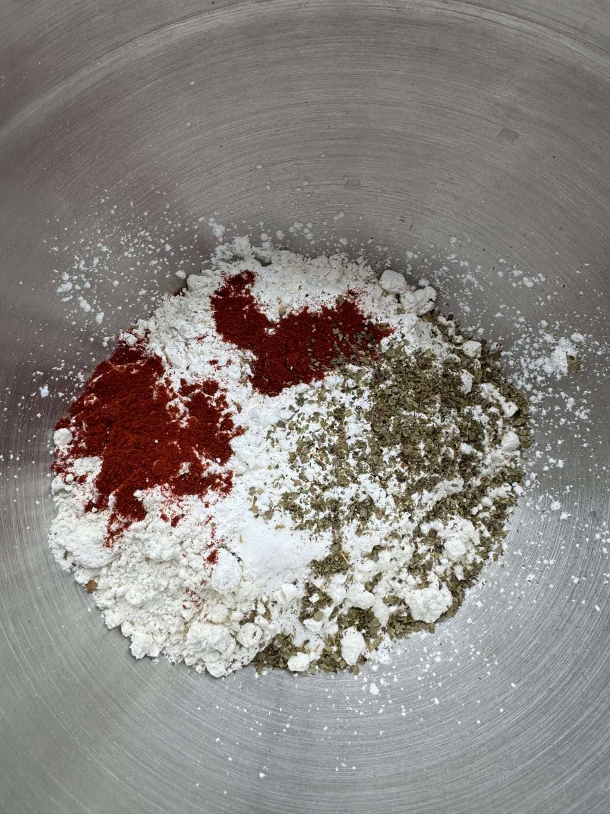 flour dredge for frying