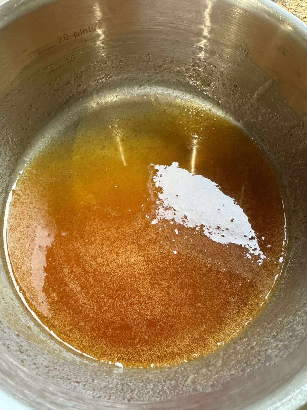 hot honey glaze