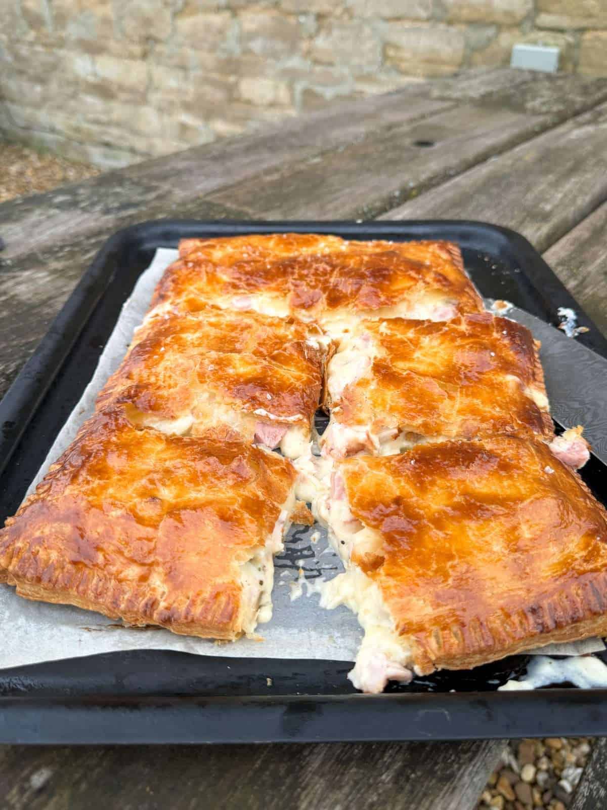 leftover turkey pie