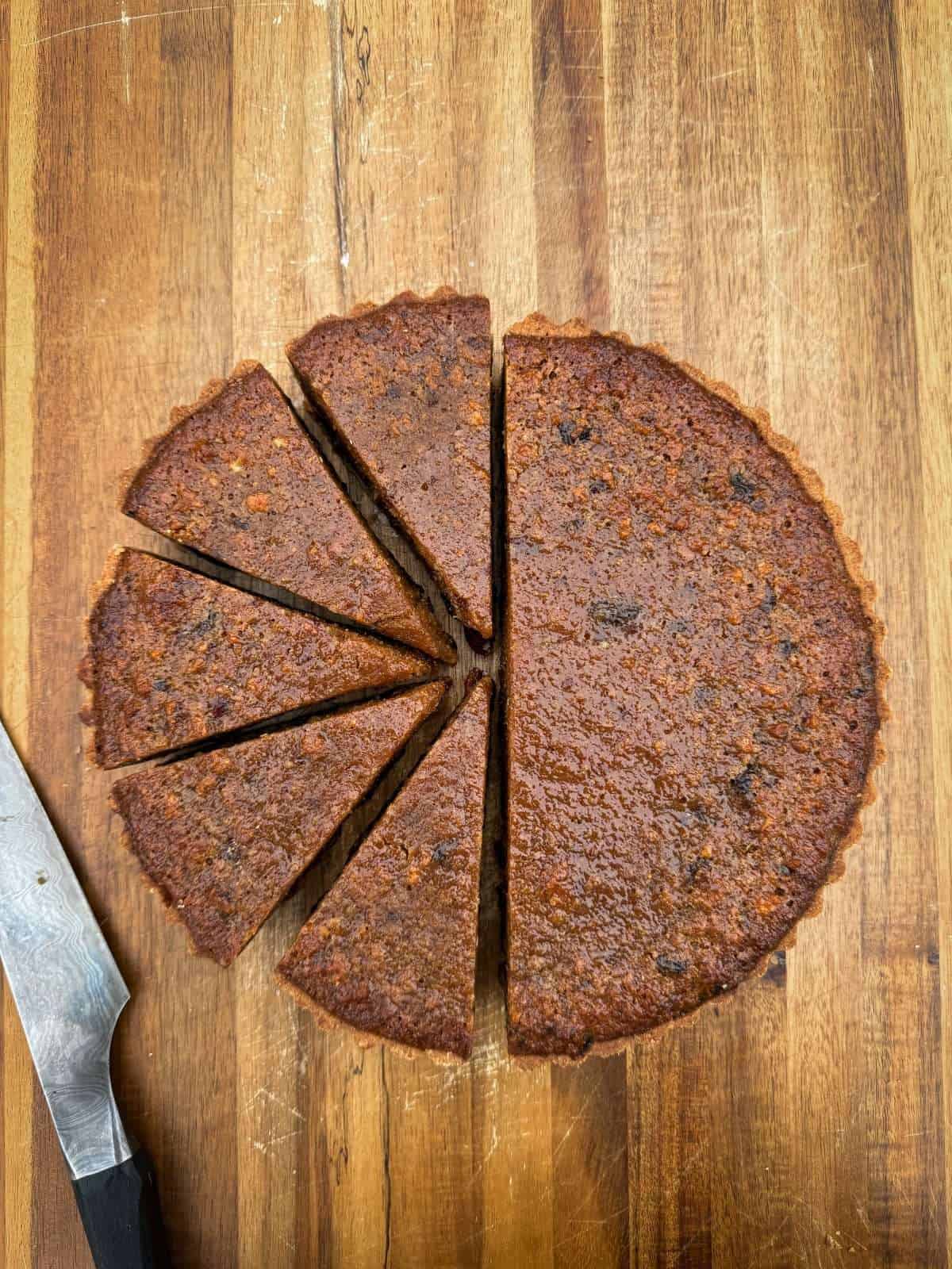 mince pie treacle tart