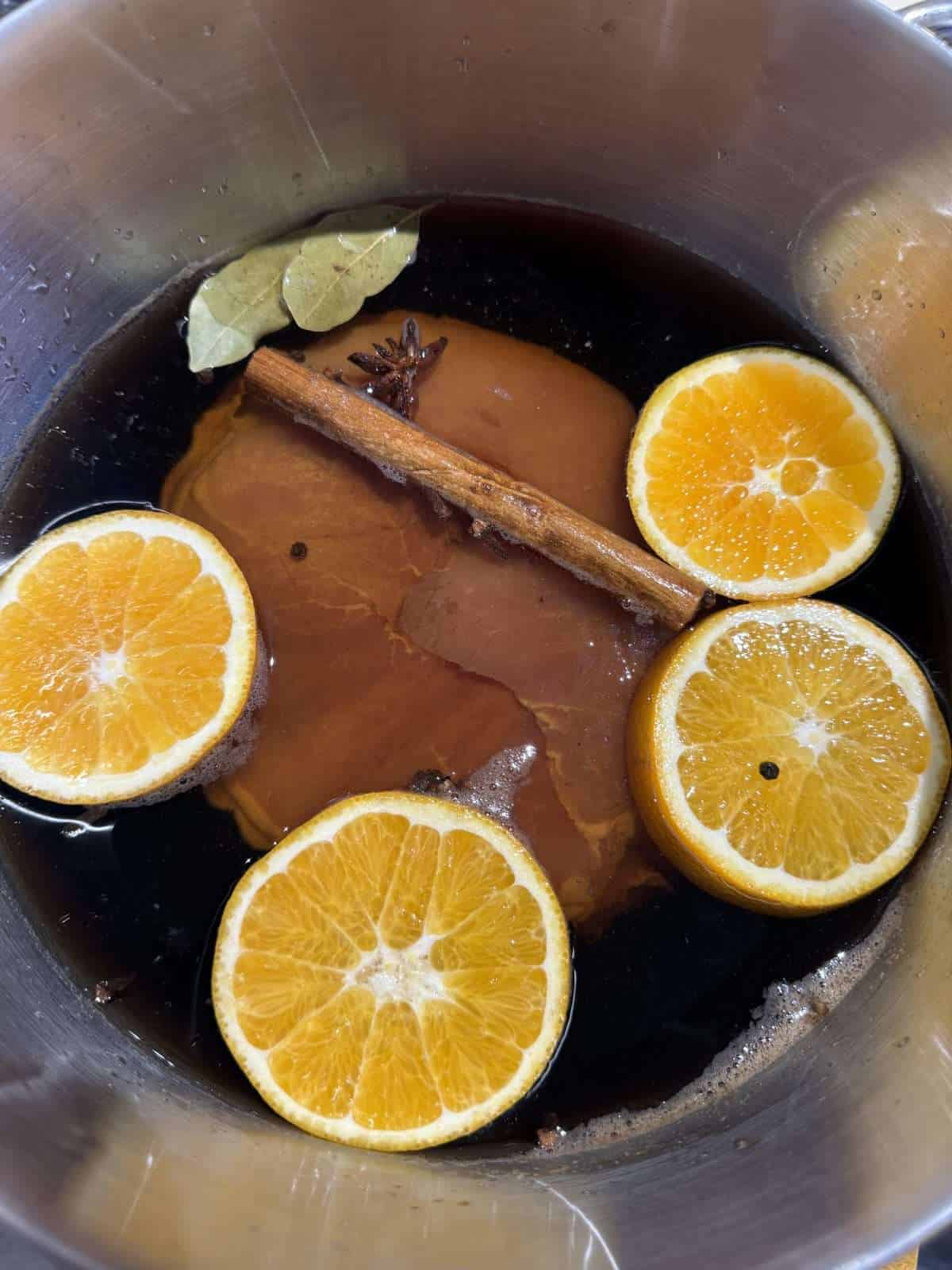 gammon poaching in cola