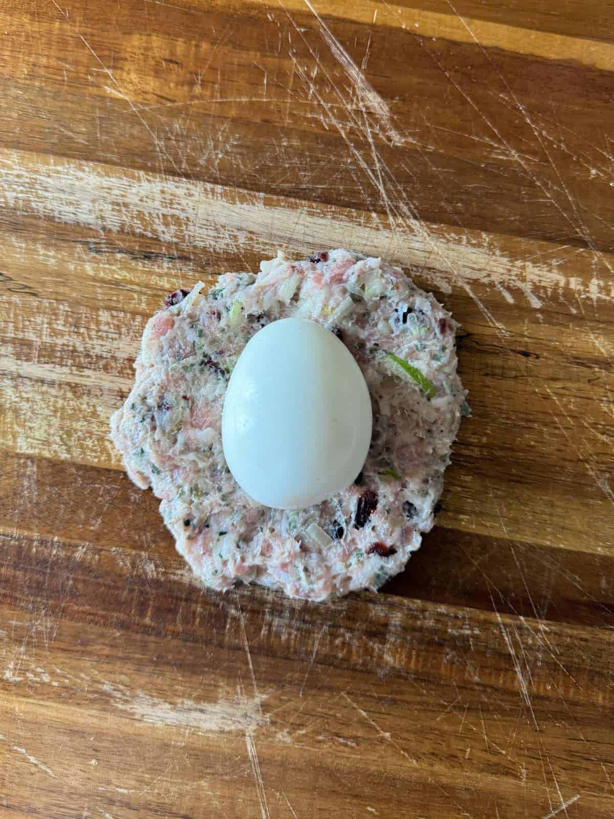 scotch egg assembly