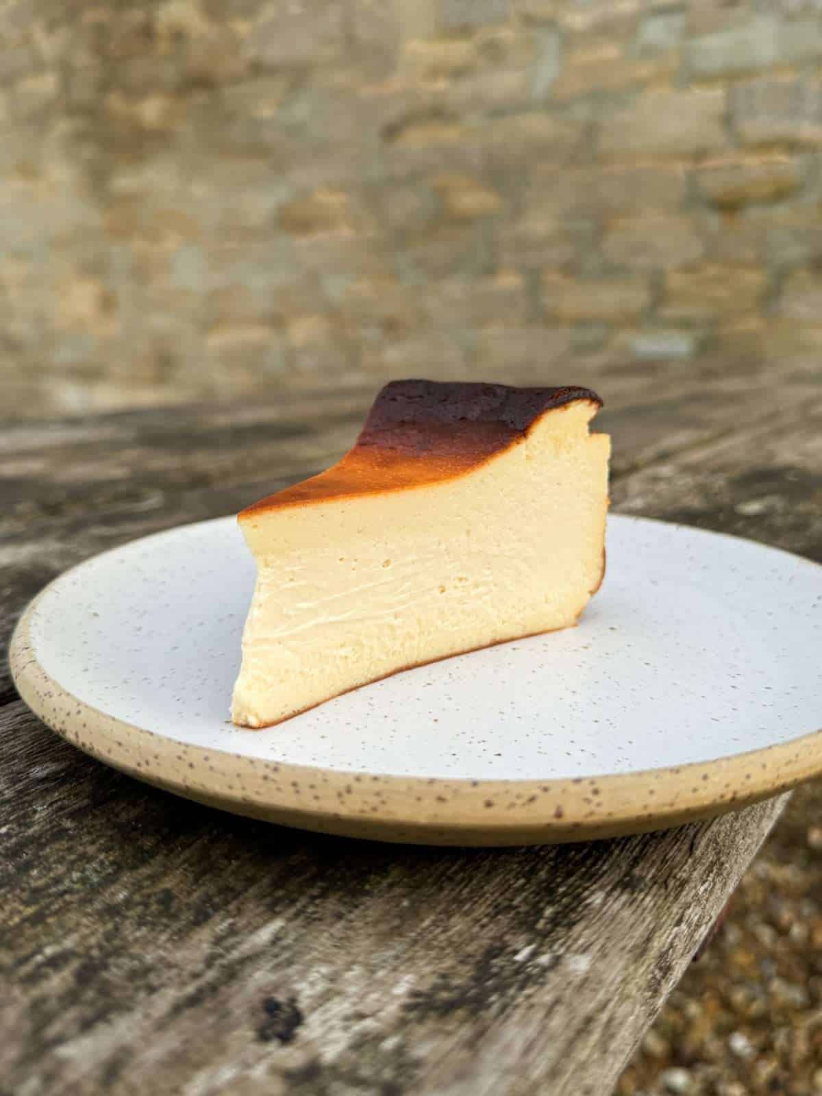 slice of cheesecake