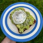 everything bagel avocado toast