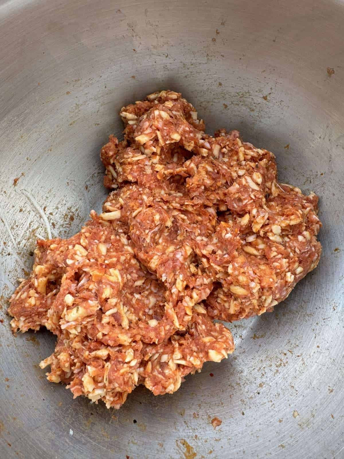 harissa lamb sausage meat