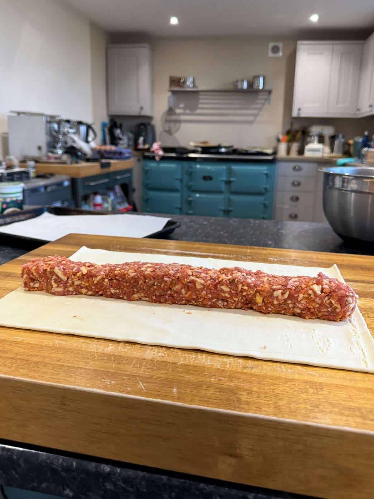 sausage meat filling