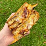 Welsh rarebit cheese toastie
