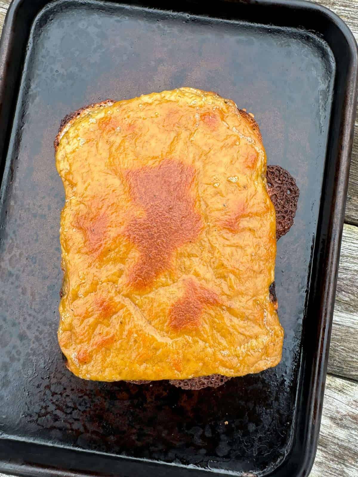 Welsh rarebit on toast