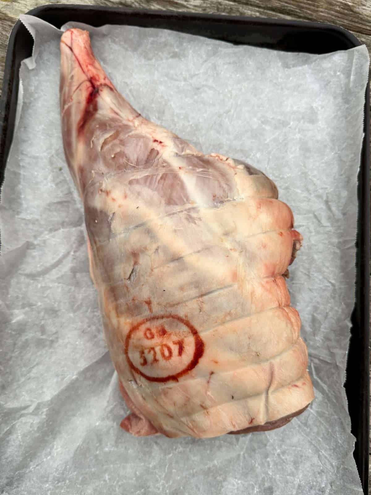 whole leg of lamb