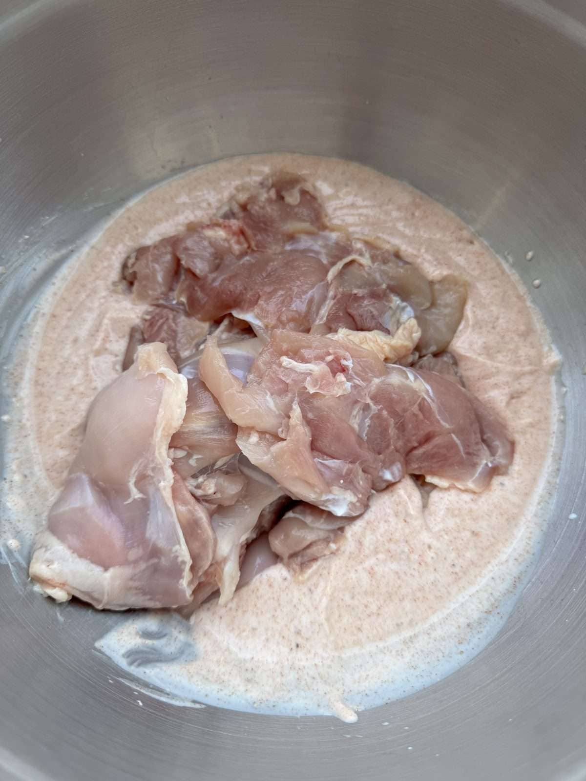 chicken thighs in buttermilk brine