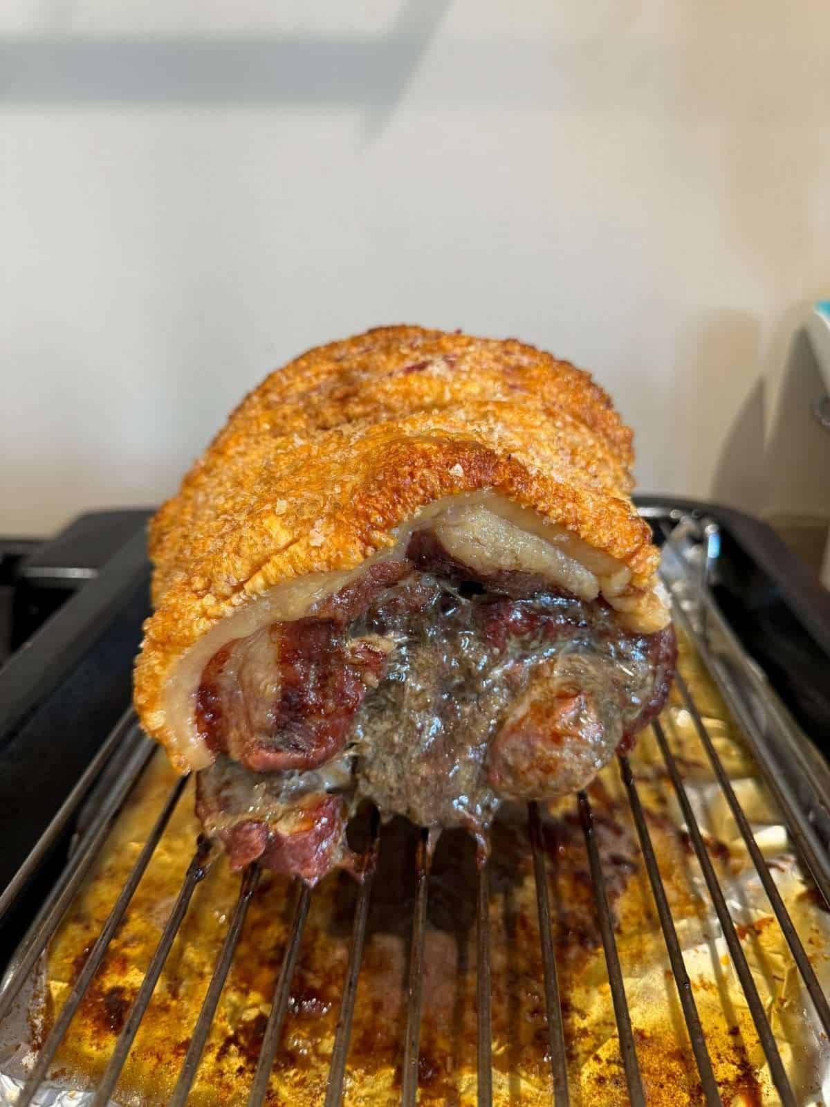 crispy pork crackling