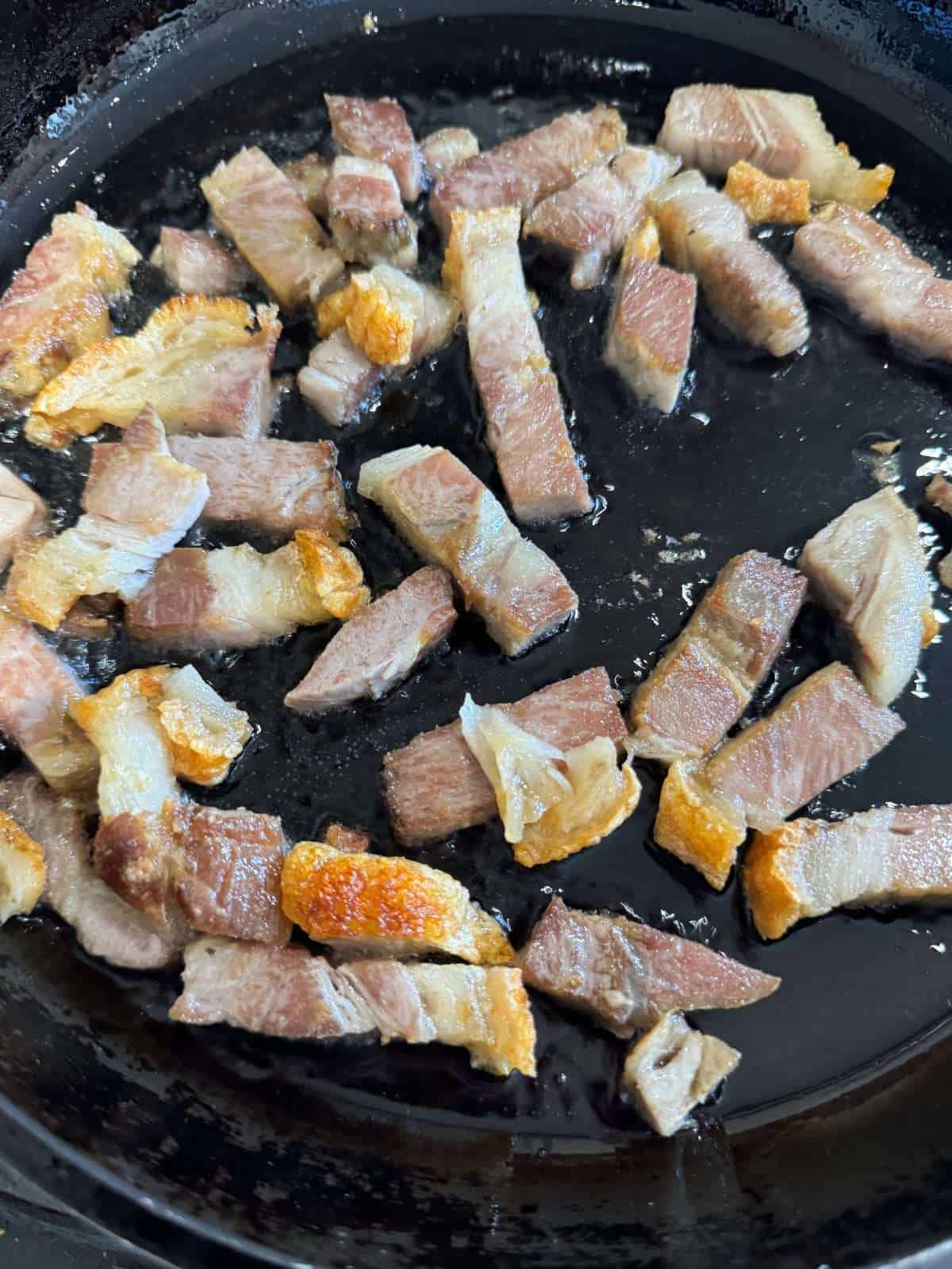 crispy fried roast pork