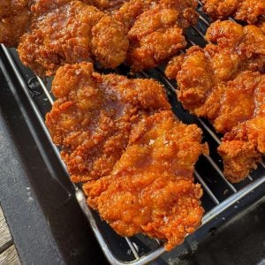 hot maple fried chicken