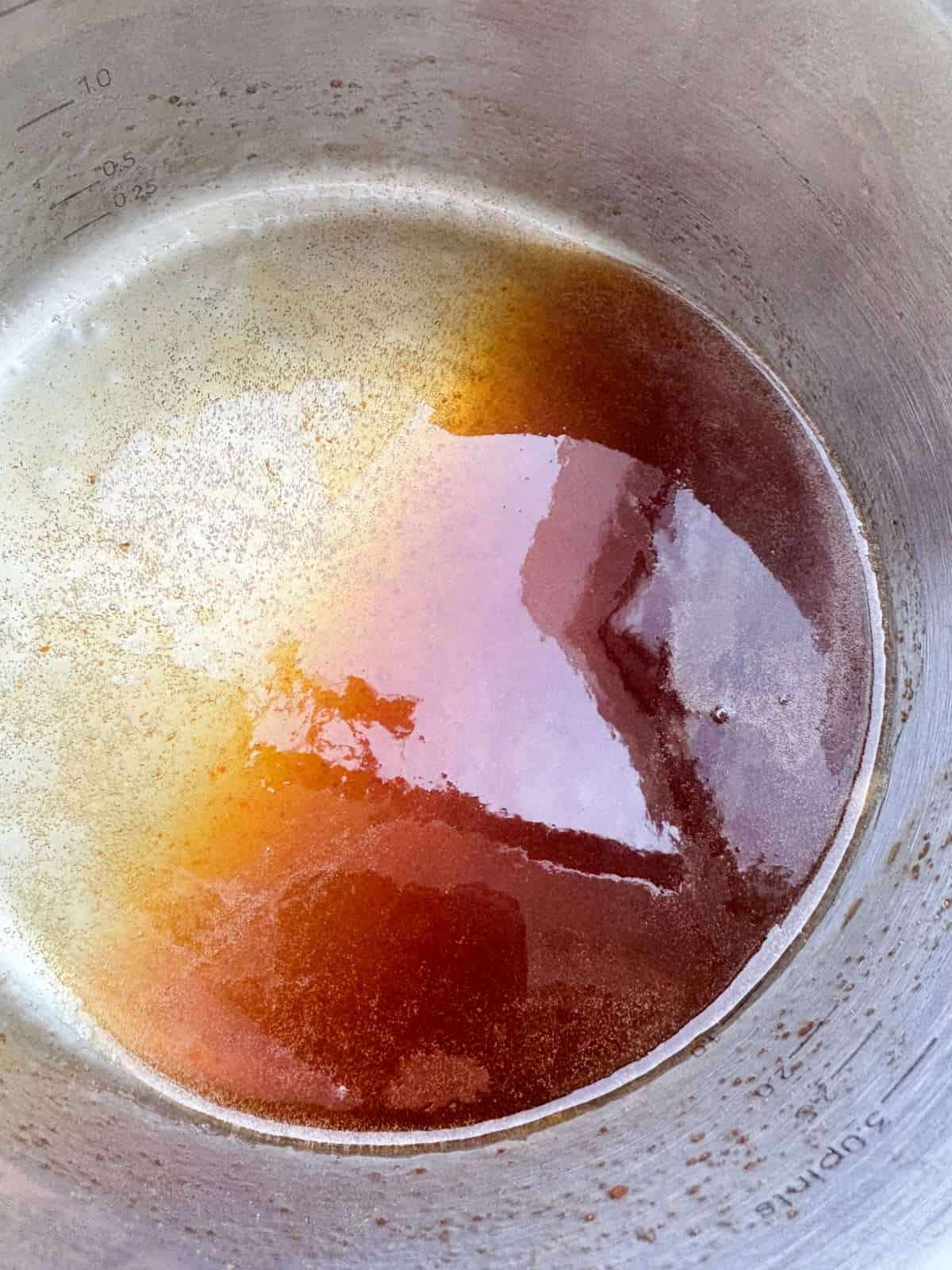 hot maple glaze