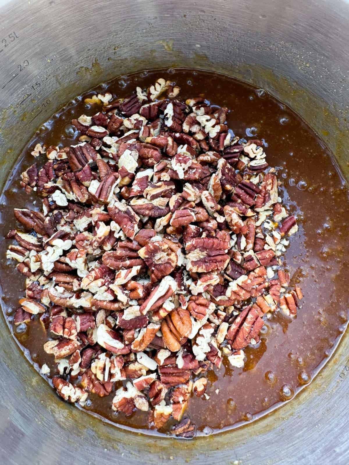 pecan pie topping