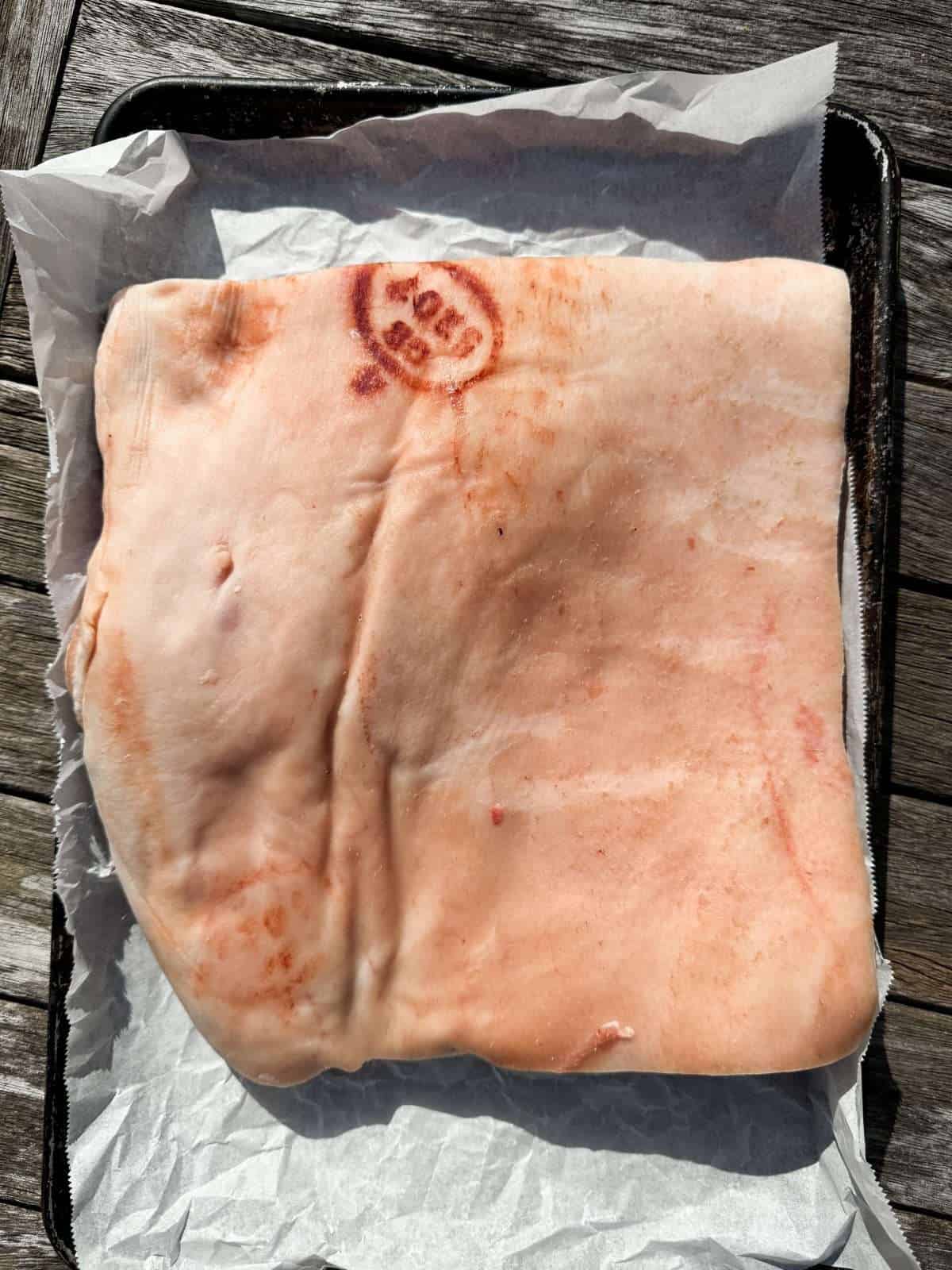boneless pork belly
