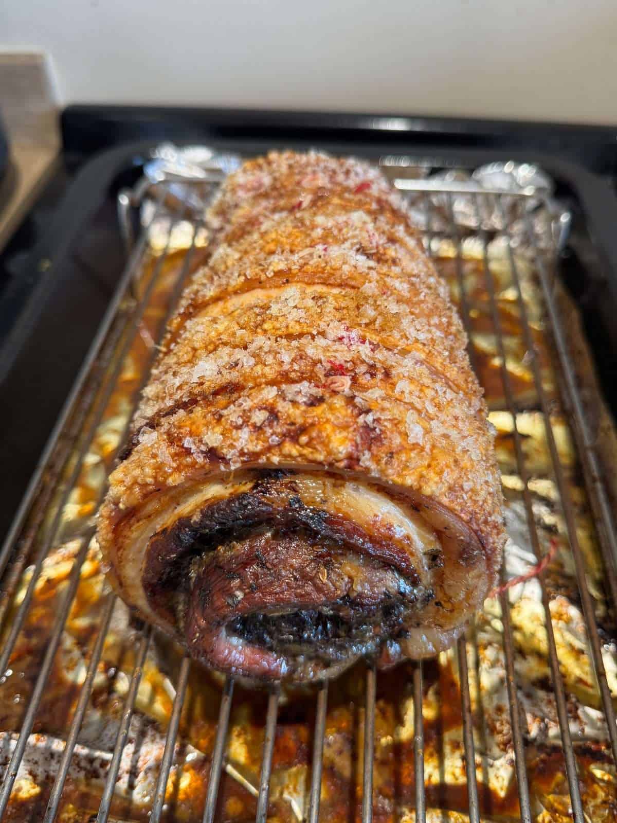 pork belly porchetta crackling
