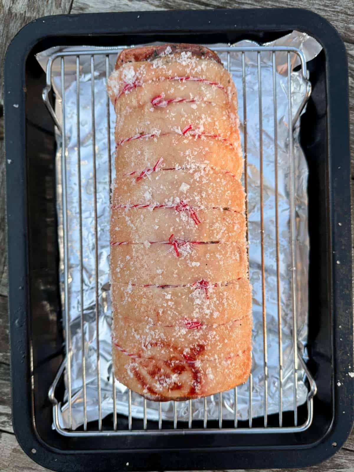 porchetta ready to roast