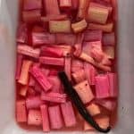 vanilla roasted rhubarb