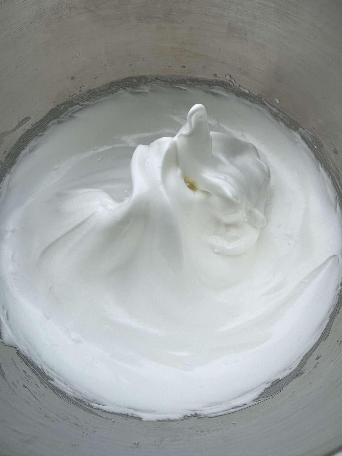 stiff peak meringue