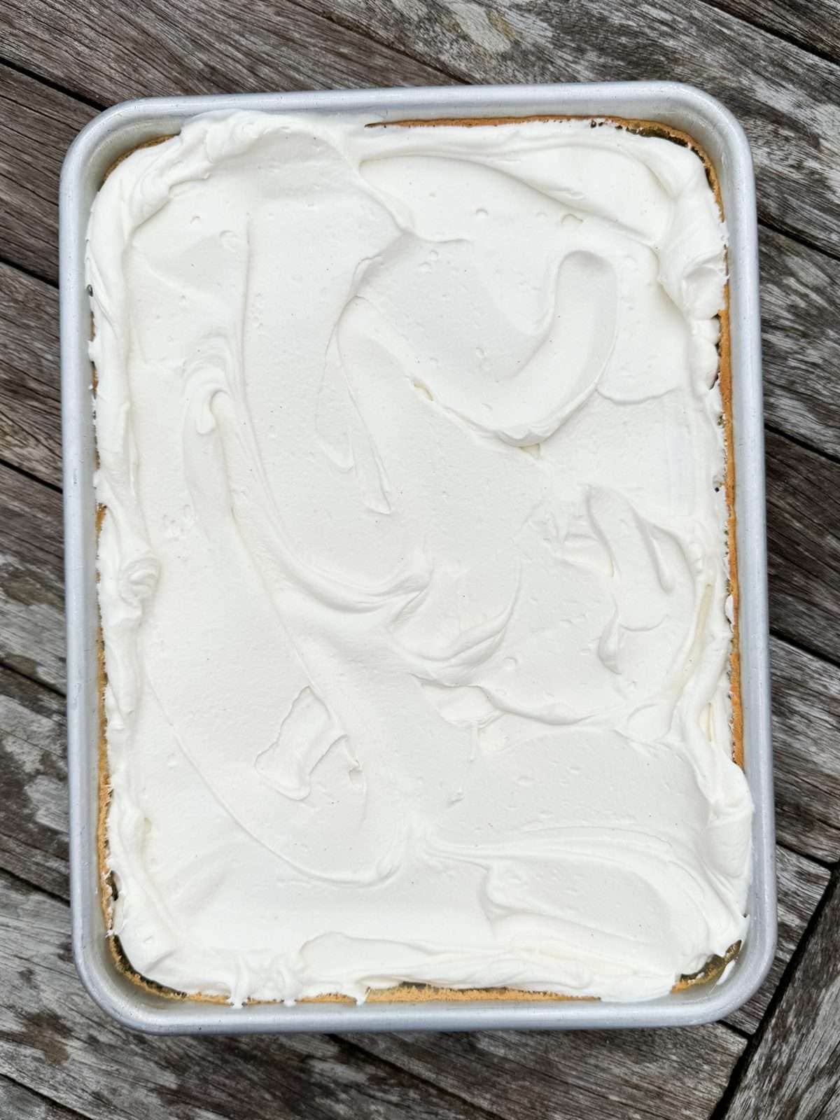 whipped cream topping