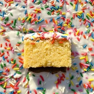 classic school cake