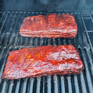 Irn Bru smoked spare ribs