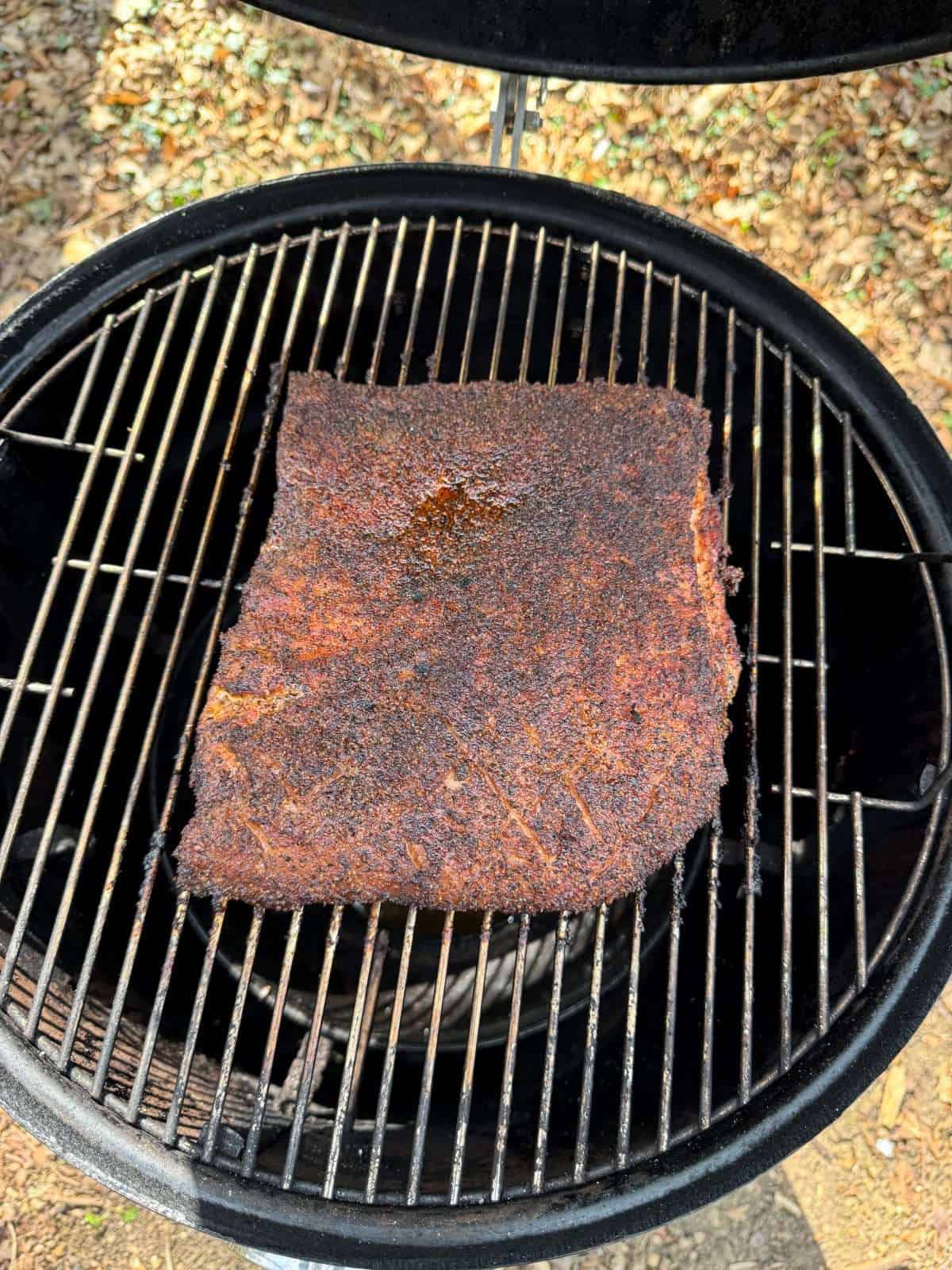 smoked pork belly 3 hours in