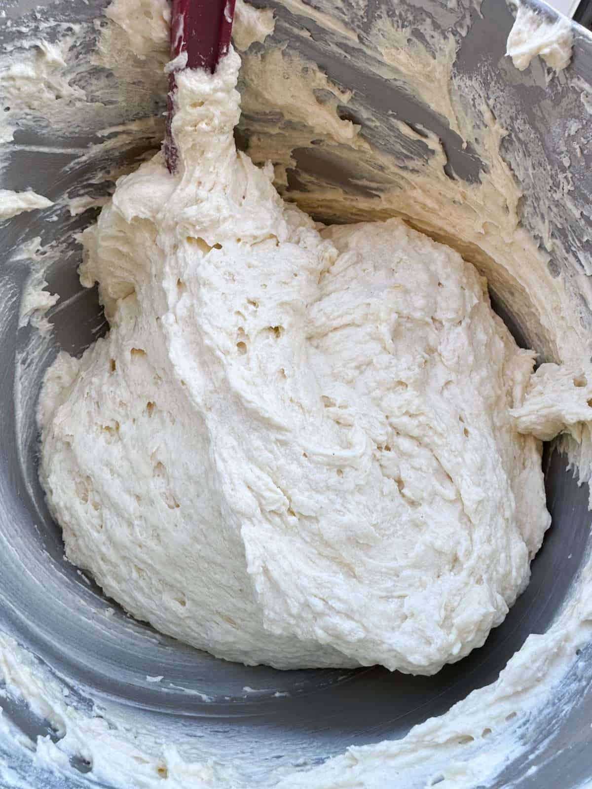vanilla cake batter