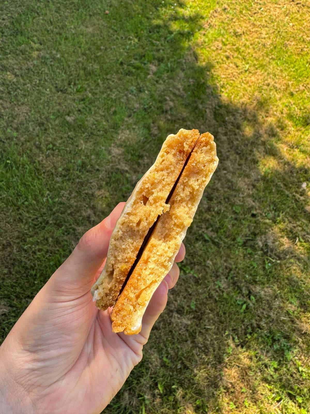 lemon cookie crumb