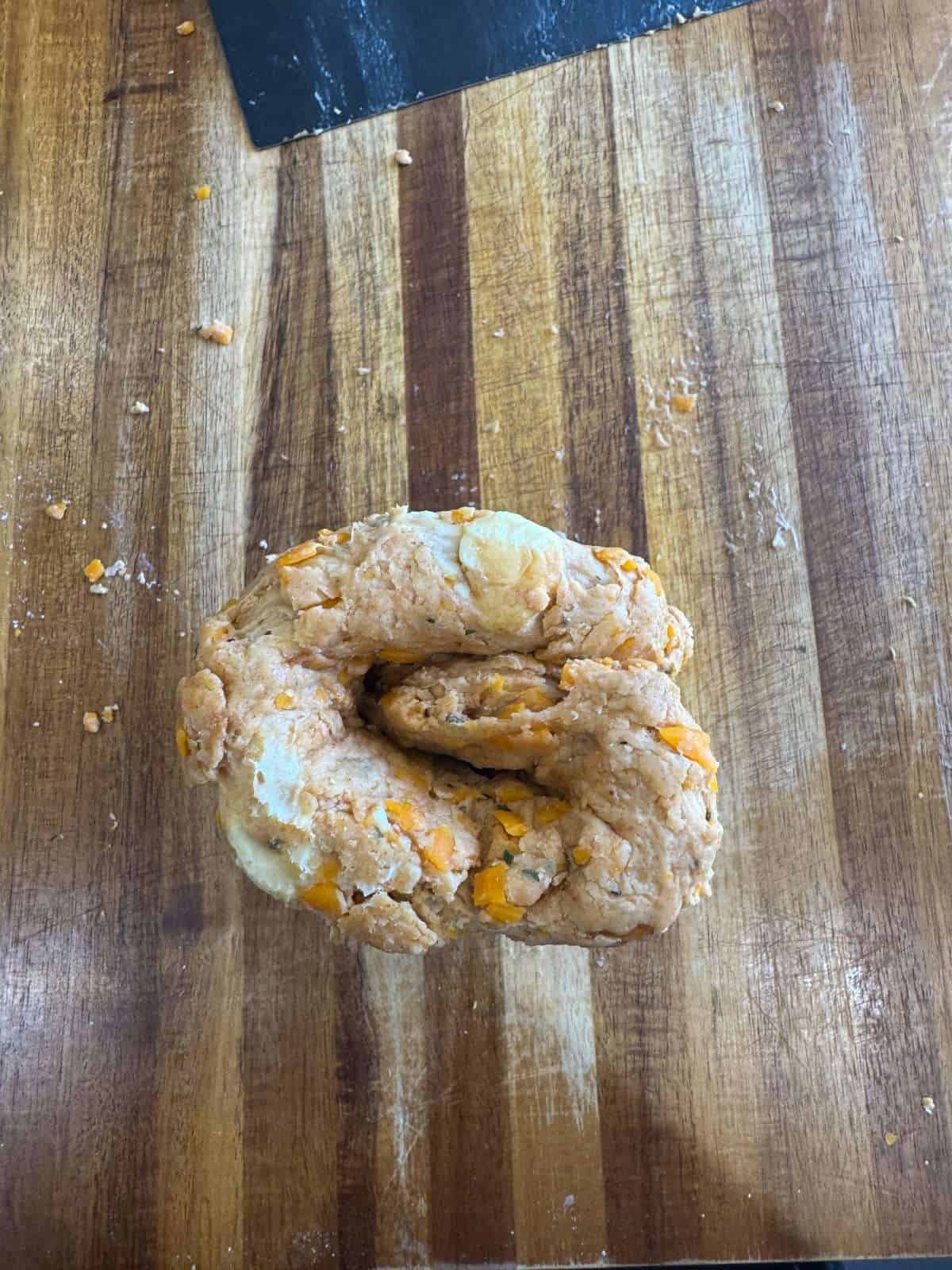 laminated scone dough