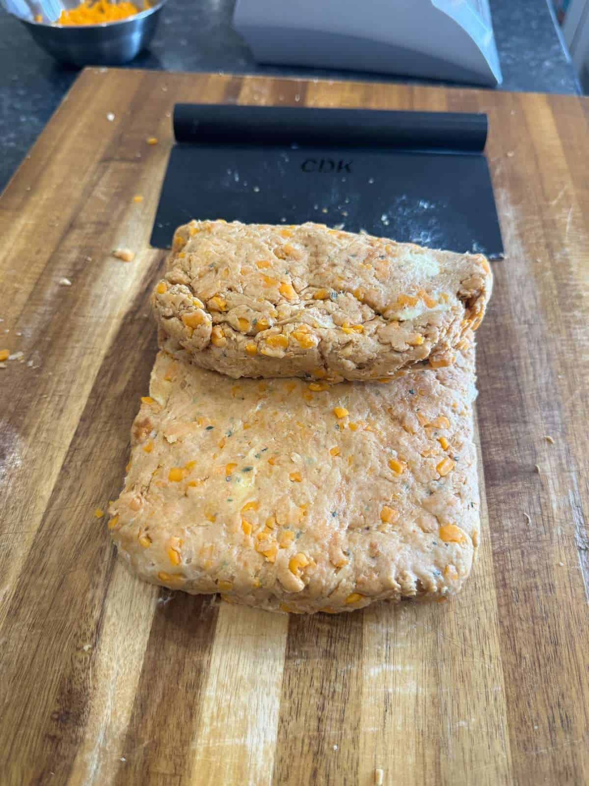 laminating dough first fold