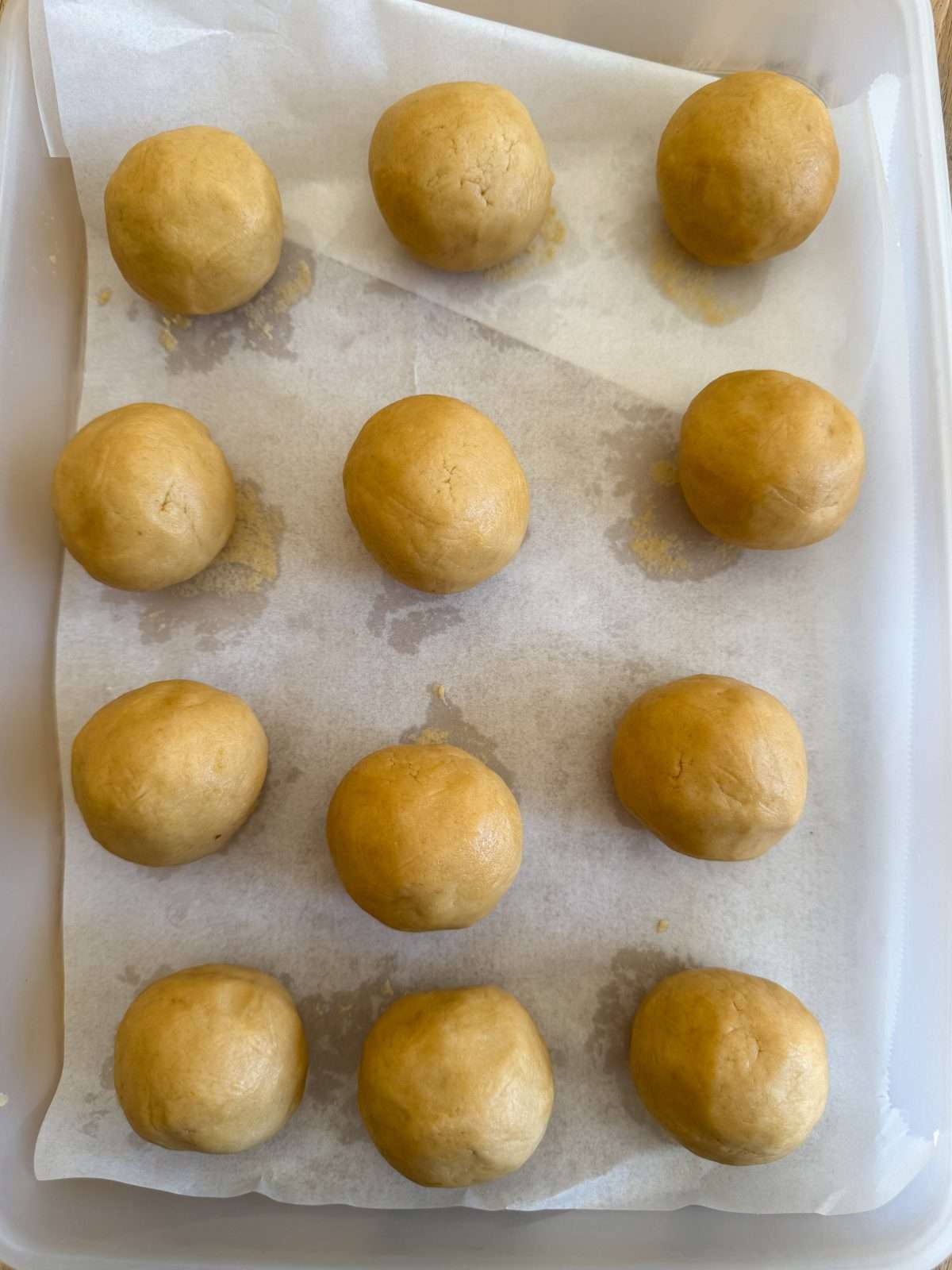 lemon cookie dough balls