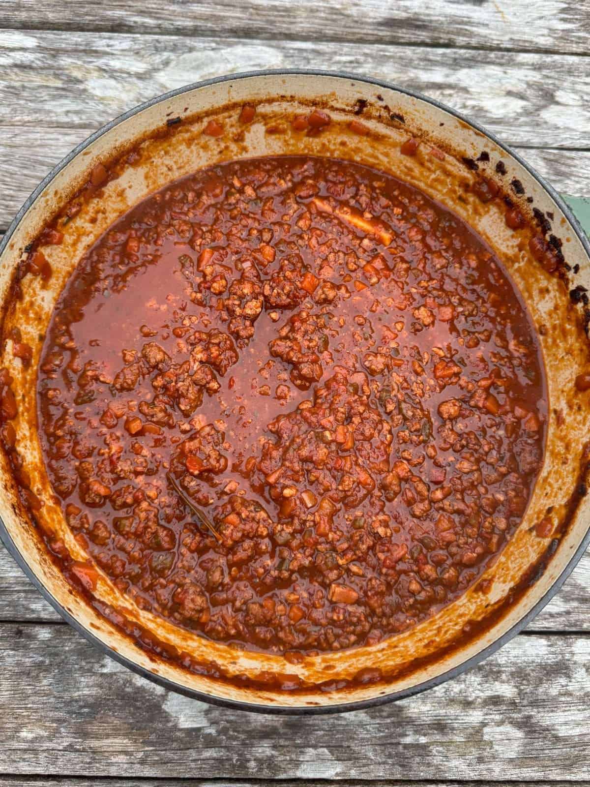 ragu bolognese for lasagne
