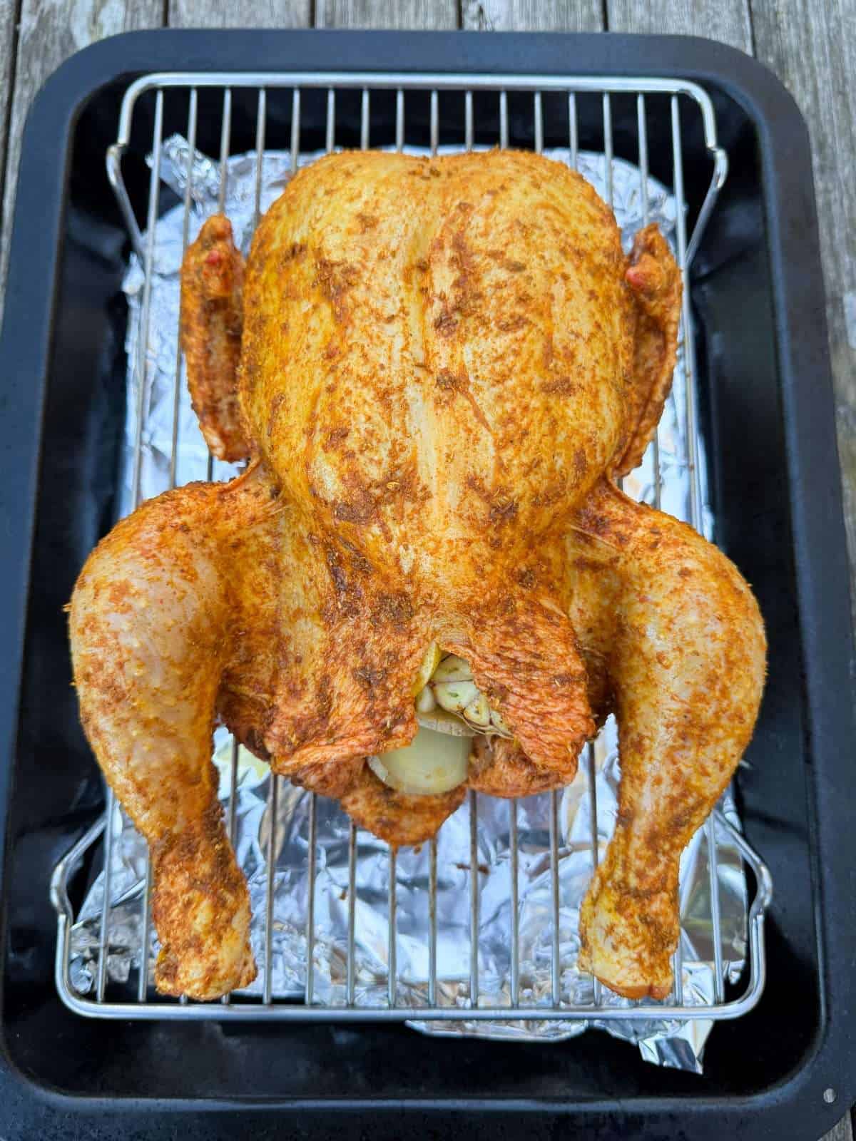 tikka marinated whole chicken