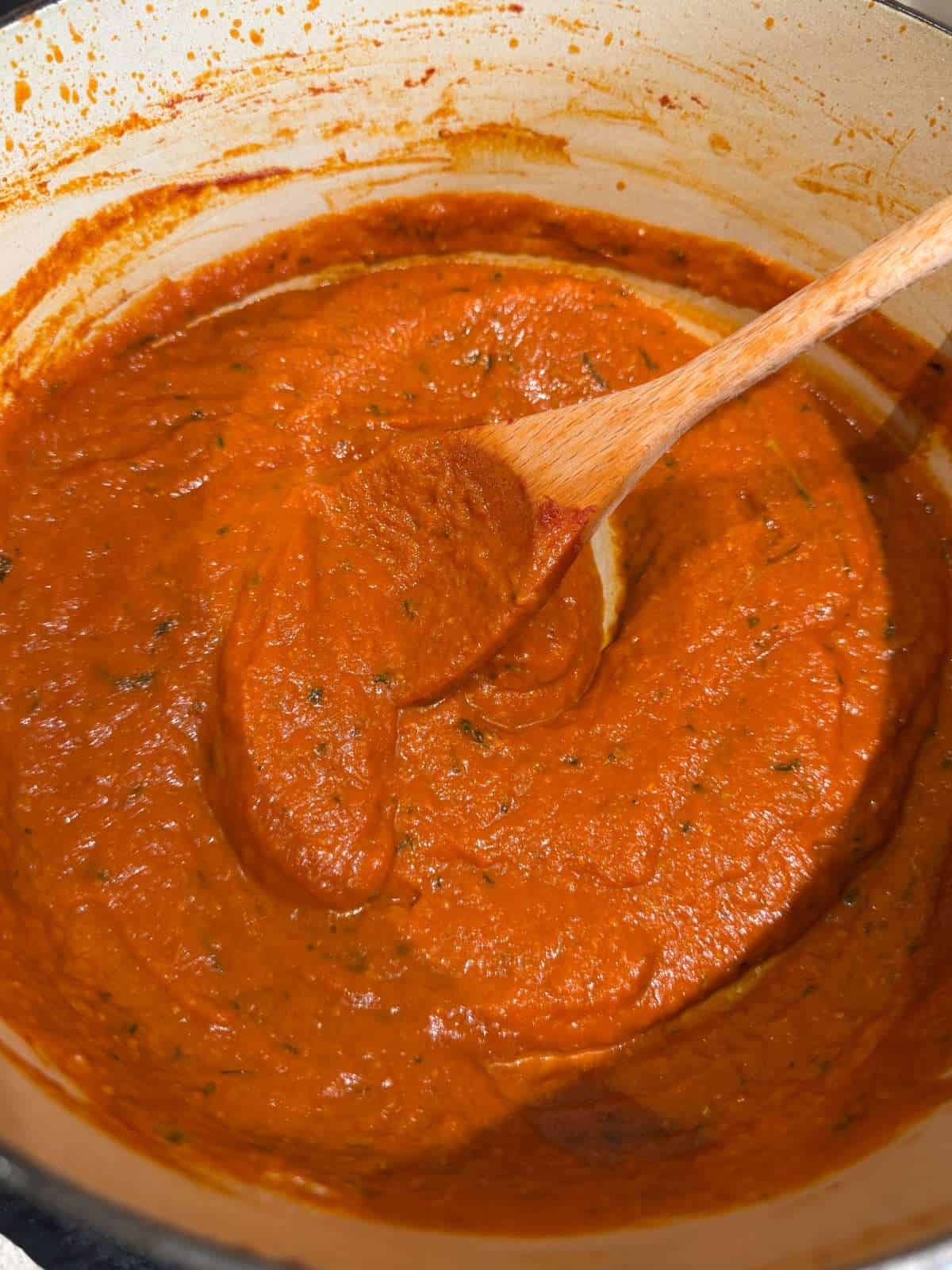 blended tomato sauce
