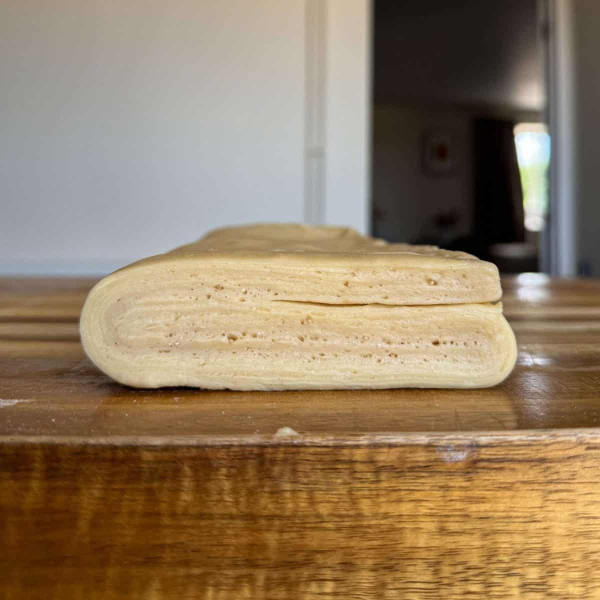 homemade Danish pastry dough