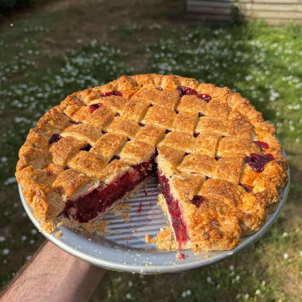 classic cherry pie
