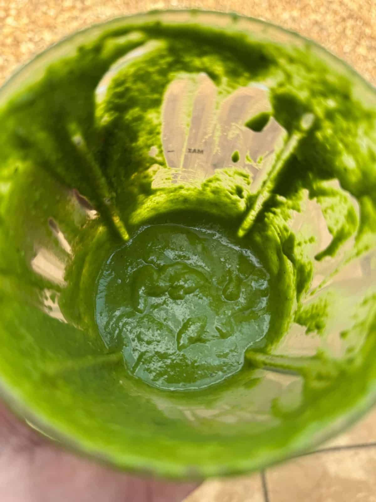 homemade basil pesto