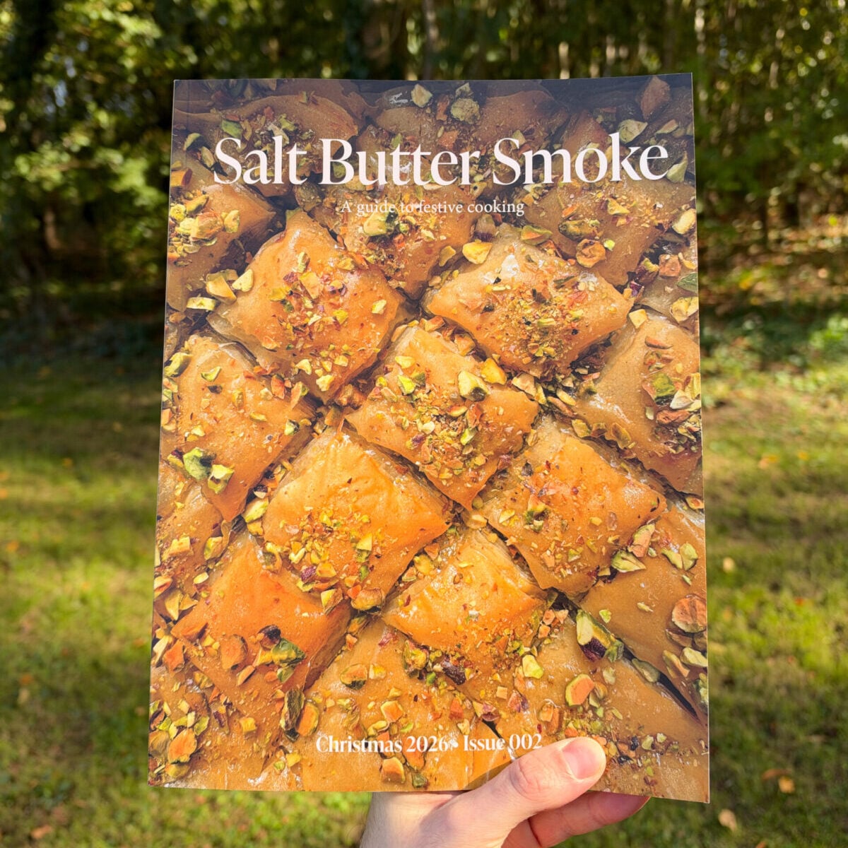 Salt Butter Smoke Christmas magazine