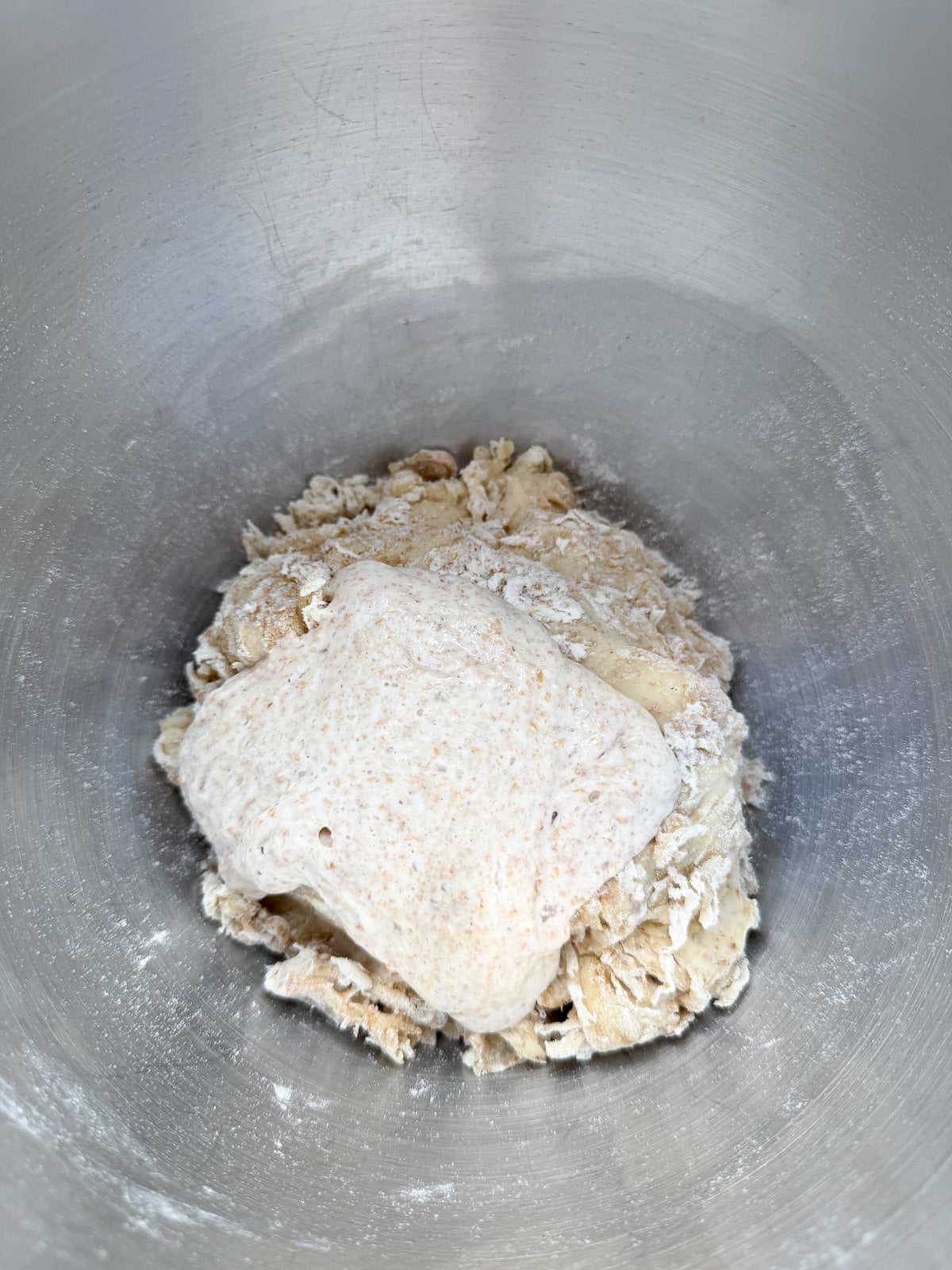 autolyse pita dough