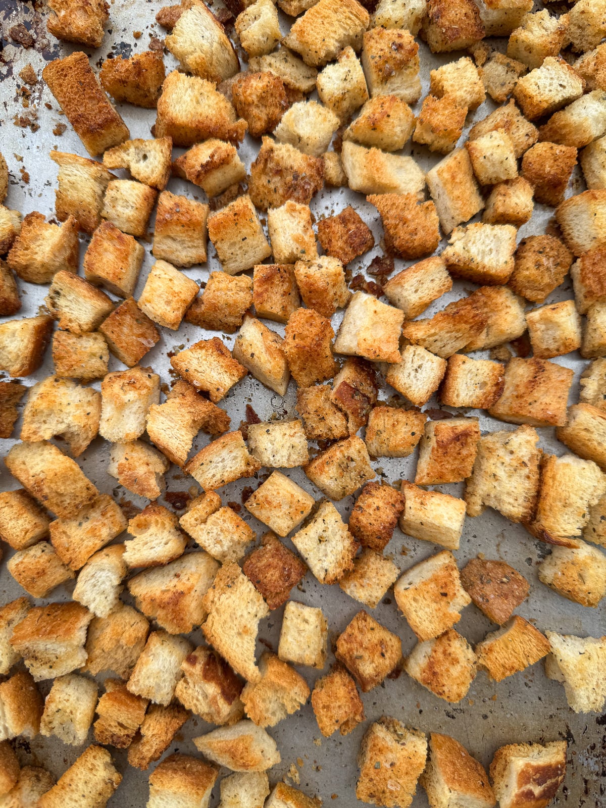 bacon fat croutons