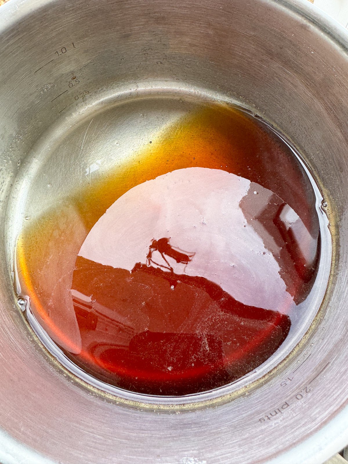 black tea syrup for soaking cake