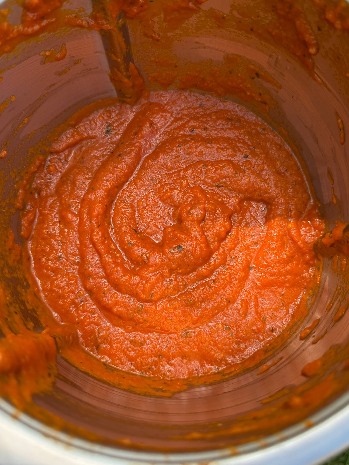 blended tomatoes