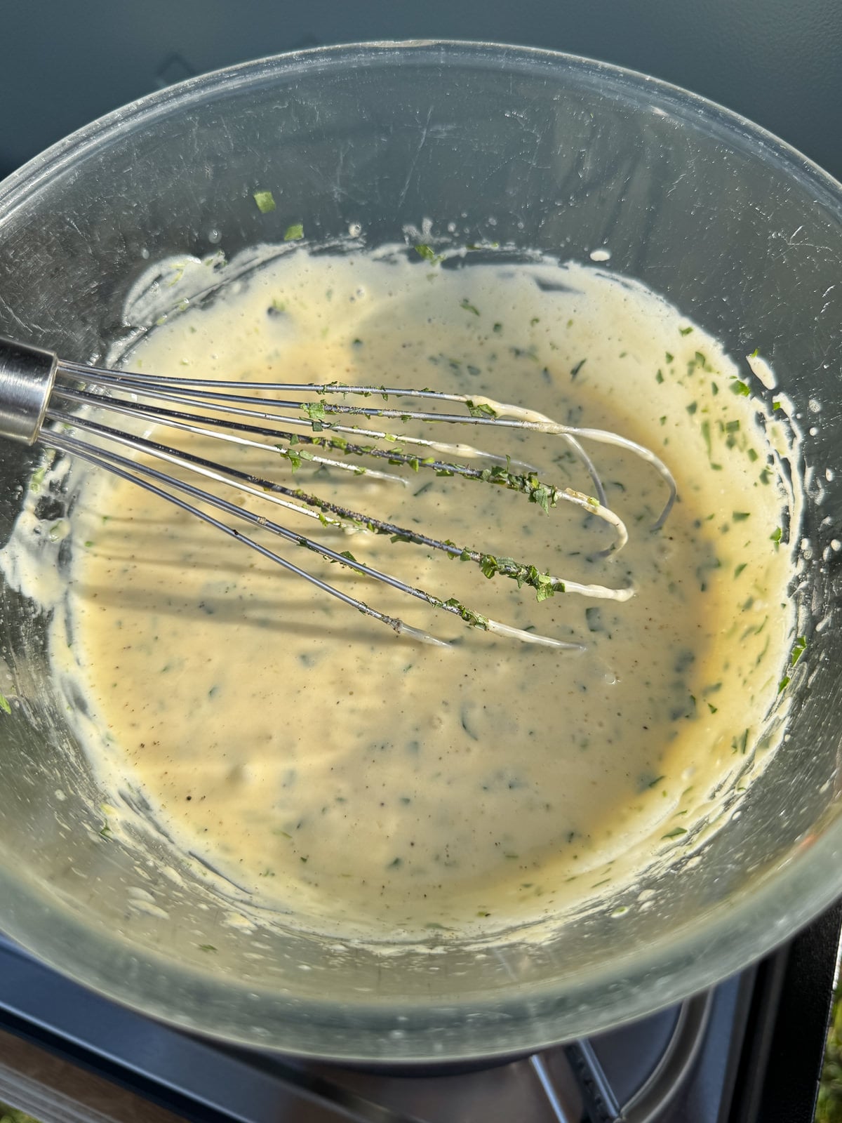 bowl of steak sauce